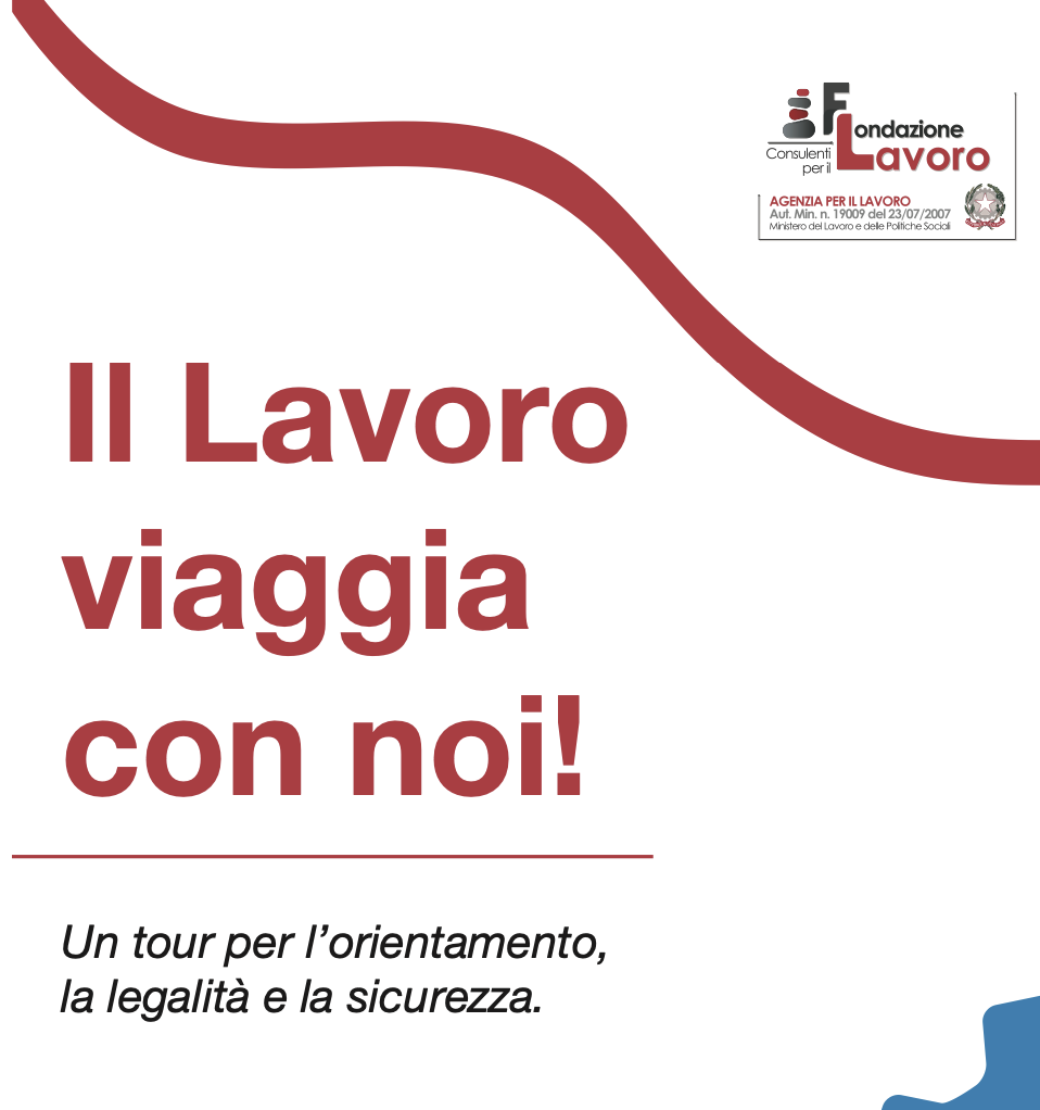 Conferenza stampa di presentazione del tour "Il lavoro viaggia con noi"